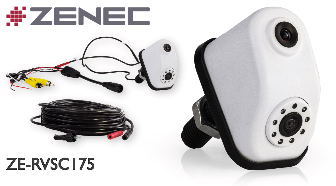 Parking Assistant: ZENEC’s Twin Lens Rear-view Camera ZE-RVSC175