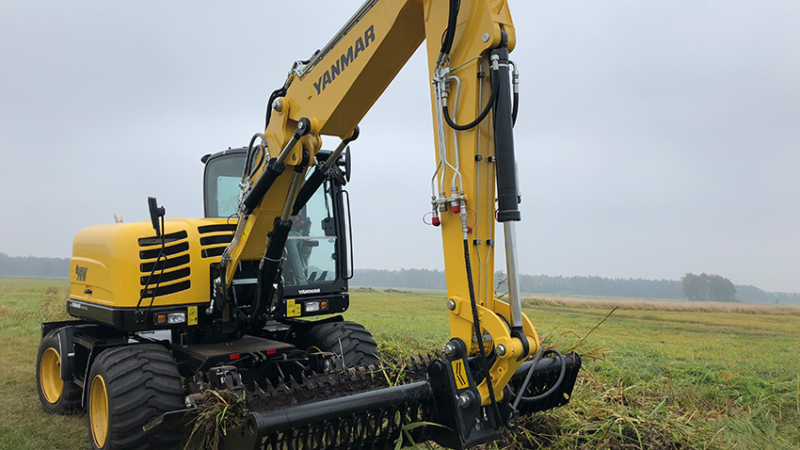 Yanmar machines convince with flexibility and robustness at municipal tasks