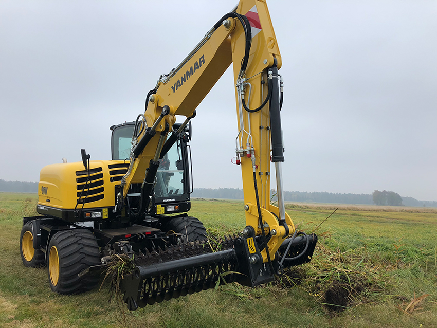 Yanmar machines convince with flexibility and robustness at municipal tasks