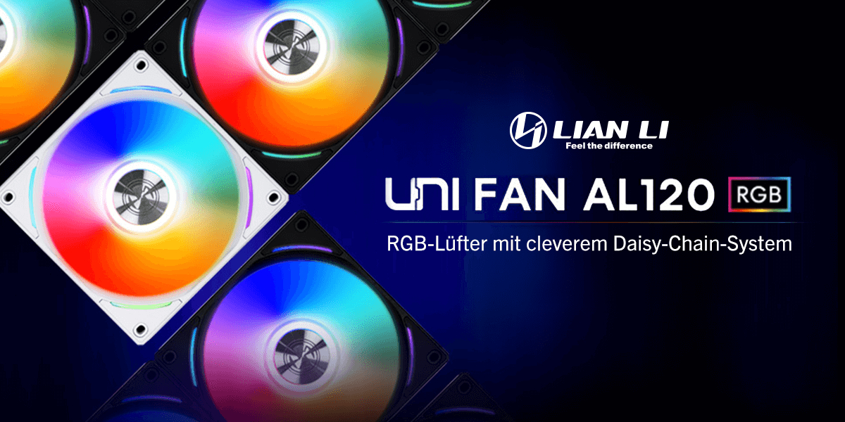 Raffiniert und edel: Lian Li UNI FAN AL120 RGB