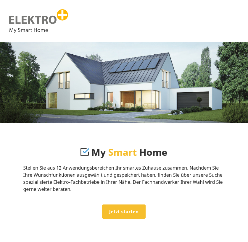 Mit 16 Klicks zum smarten Zuhause