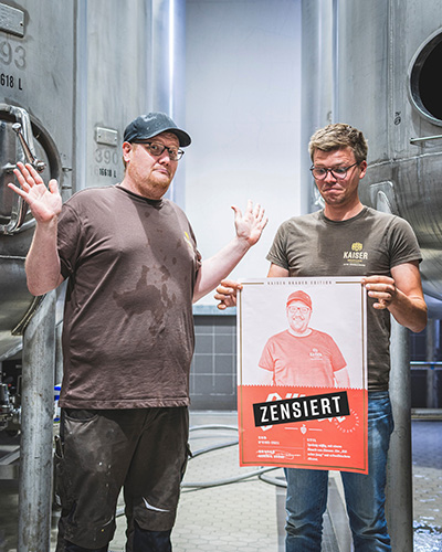 Name von limitiertem Editionsbier hat für Kaiser Brauerei Konsequenzen