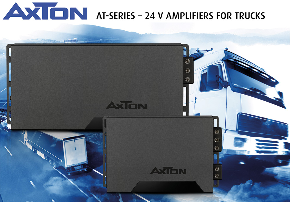 Hi-fi Sound in the Truck with AXTON’s 24-Volt Amps