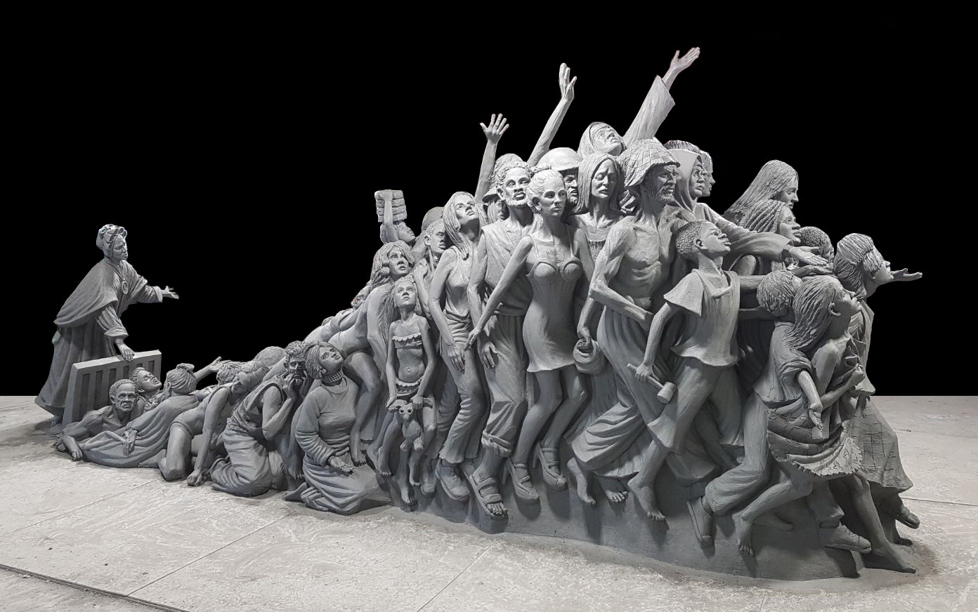 3D-gescannte Statue schafft Bewusstsein für Menschenhandel