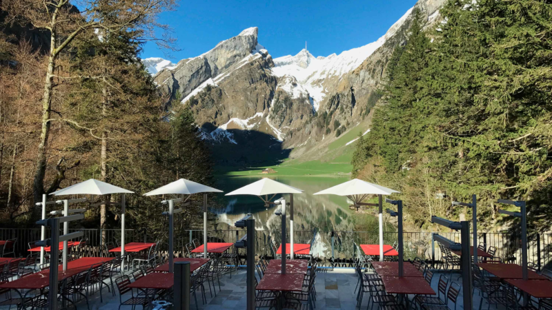 Wandern mit Alpenblick: Harte klimatische Bedingungen für Terrassen