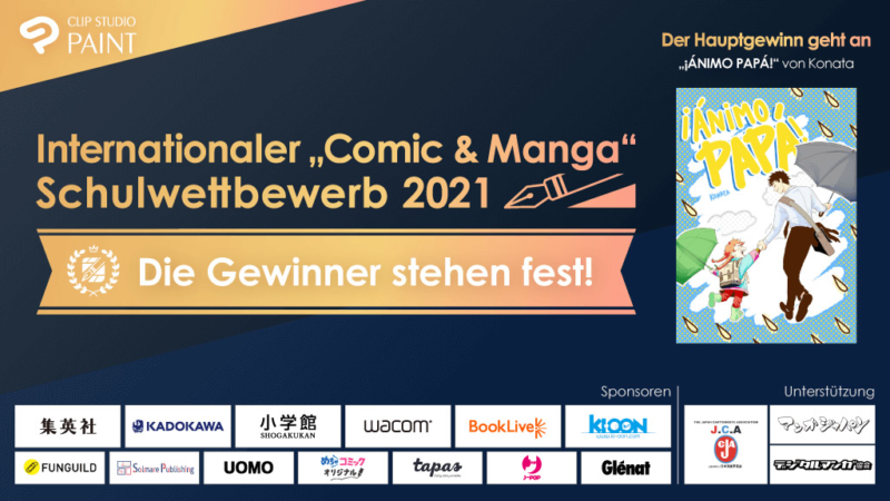 Internationaler „Comic & Manga“ Schulwettbewerb 2021 für Schüler/Student