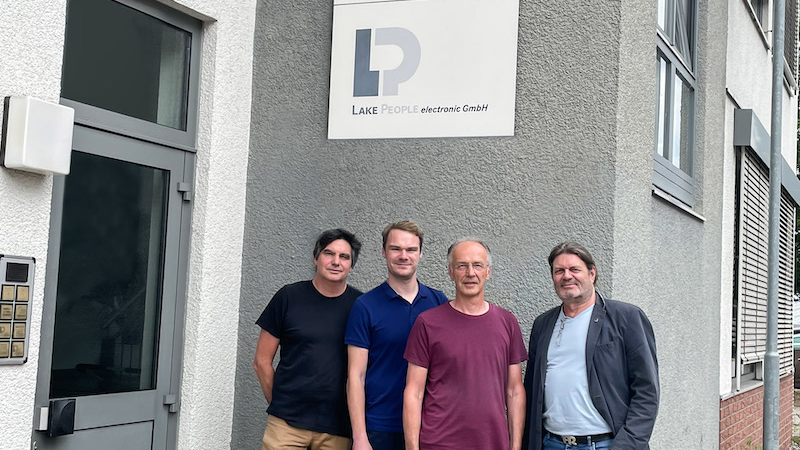 Lake People electronic präsentiert neue Entwickler Helmut Butz und Daniel Suchy