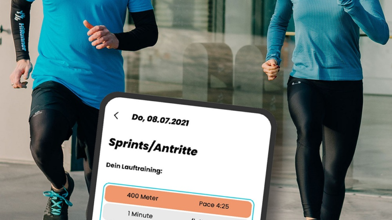 Laufen mit Qualität – Individuelles Lauftraining für alle: HiRunner launcht Trainings-App