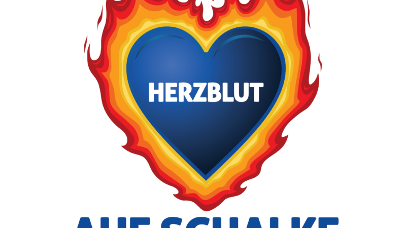 Blau-weißes Herz schlägt für Schalke 04