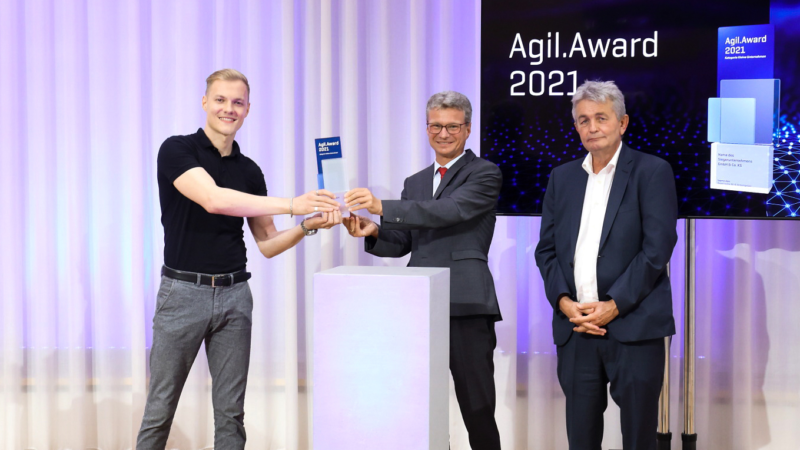 SWAN gewinnt Agil.Award 2021