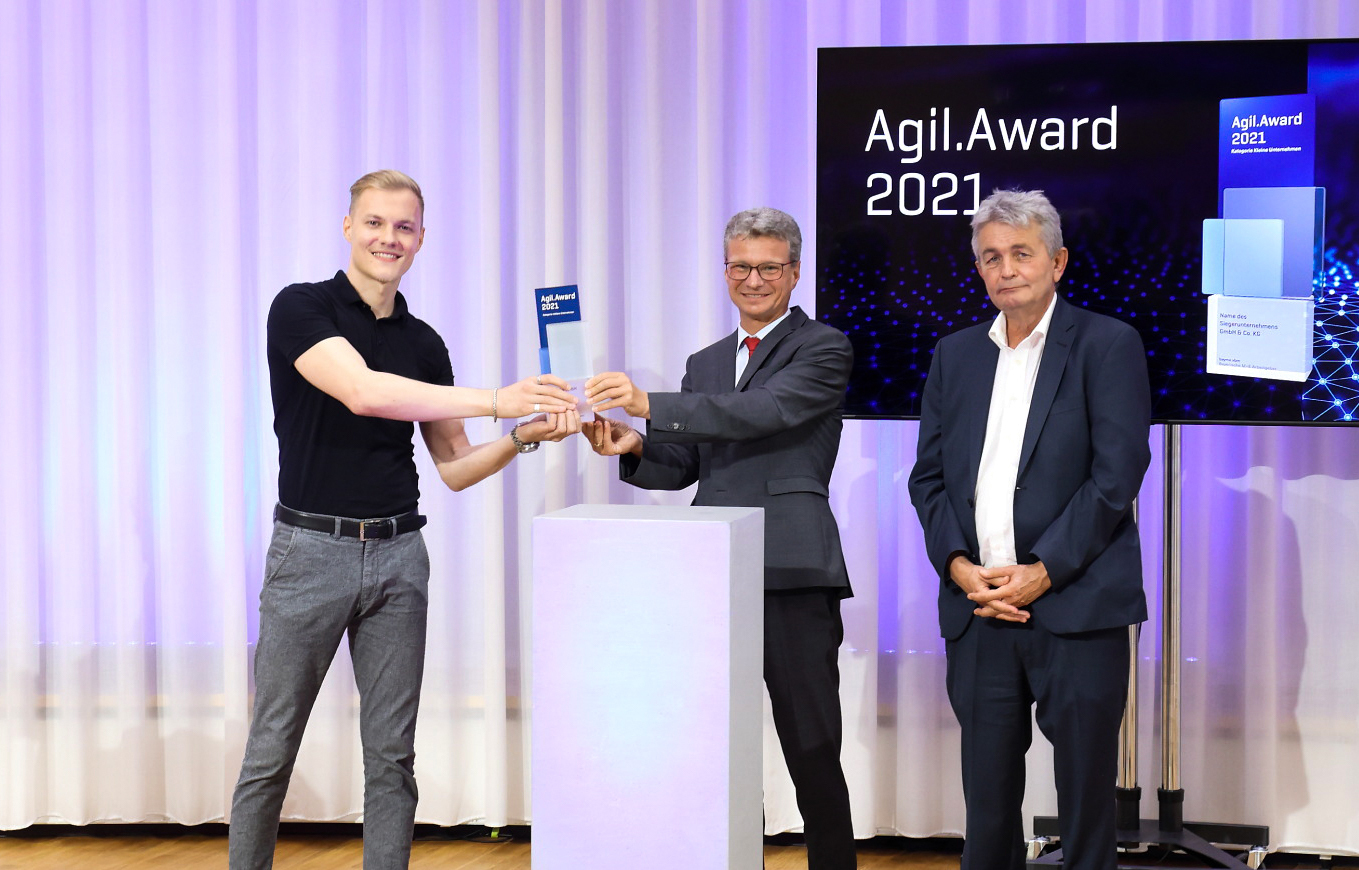 SWAN gewinnt Agil.Award 2021