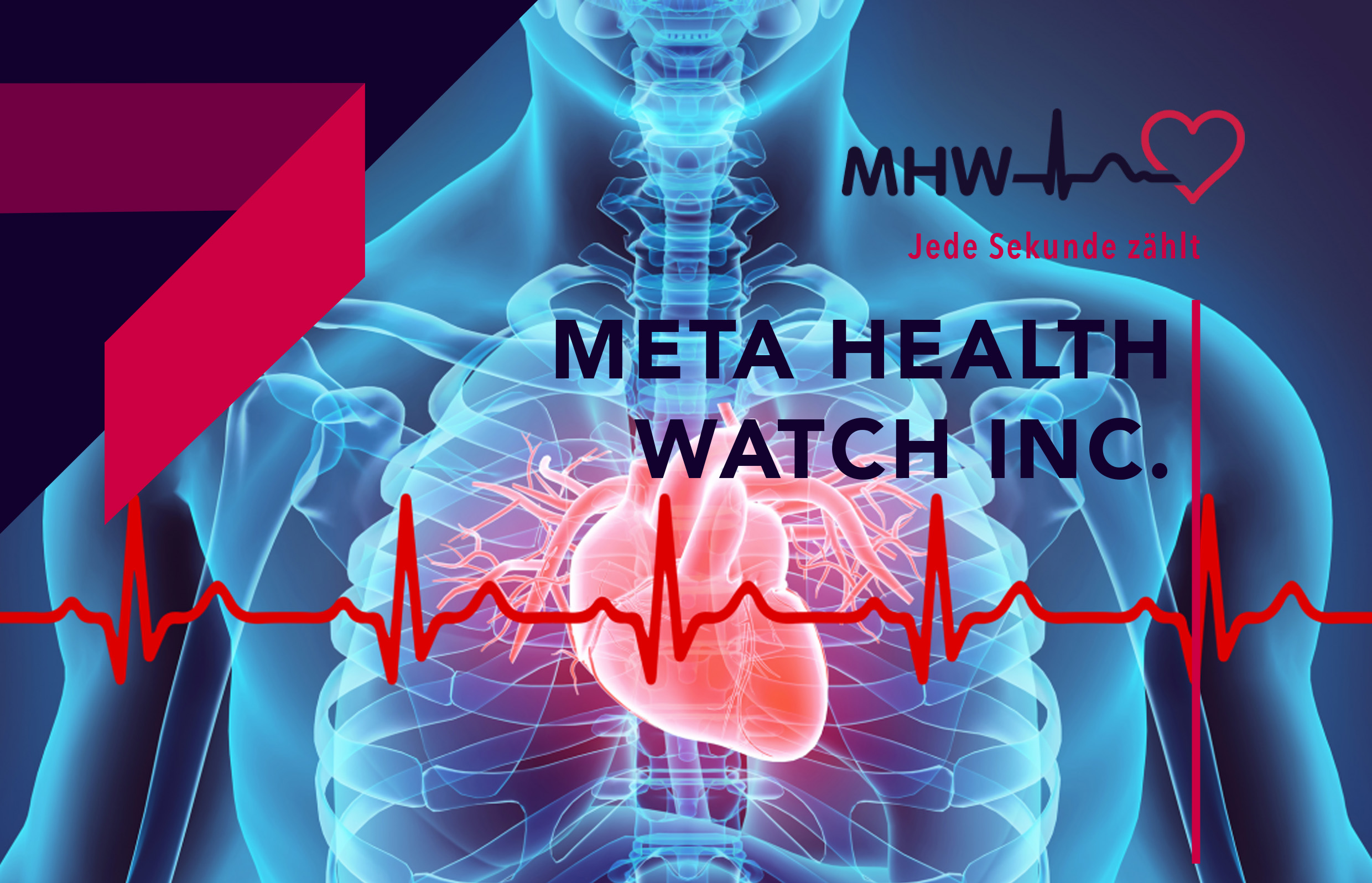 Meta Health Watch – Das weltweit erste Frühwarnsystem gegen Herzinfarkte und Schlaganfälle