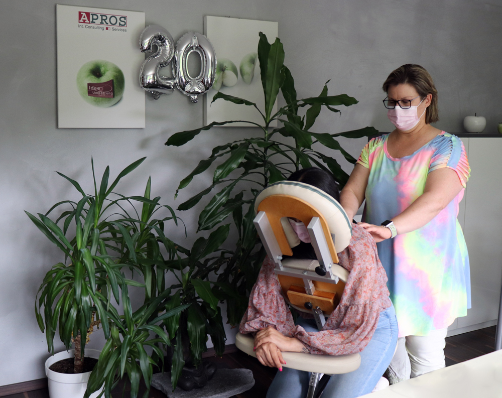 APROS Consulting Reutlingen – Beim Arbeiten Wellness machen