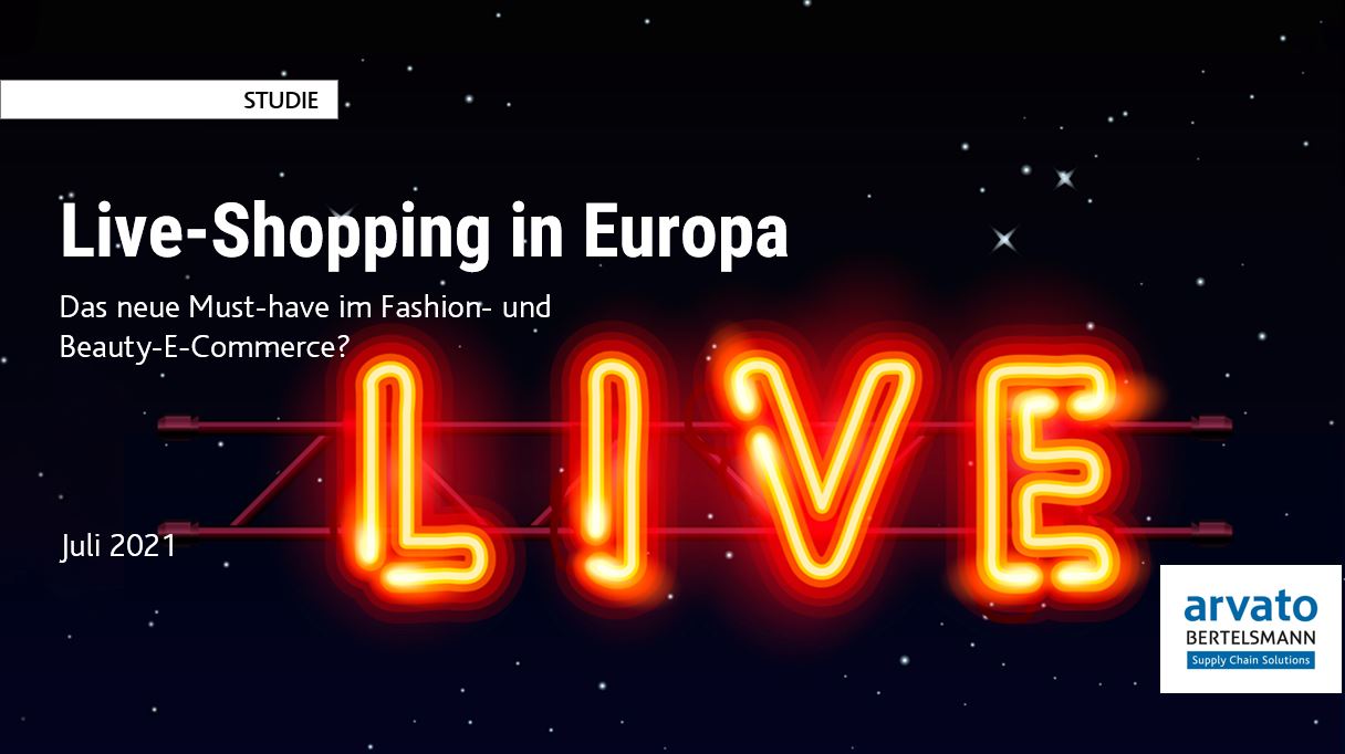 Arvato Supply Chain Solutions untersucht Live-Shopping bei Mode- und Beauty-Marken