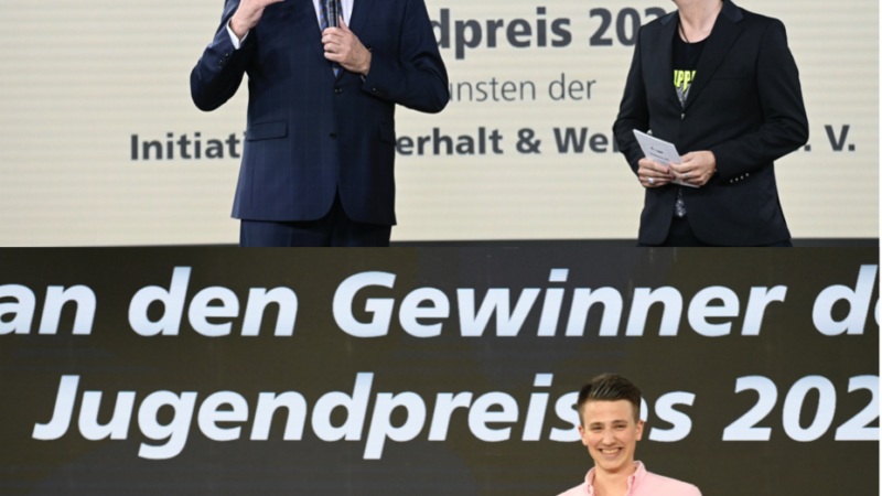 GOLD TO GO unterstützt Jugendpreis „Heute schon an Morgen denken“