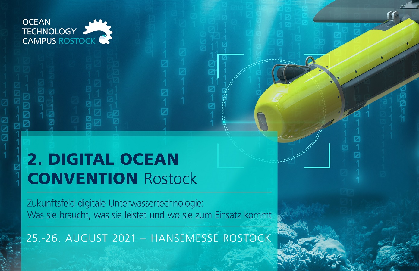 Stelldichein der Unterwassertechnologie – 2. Digital Ocean Convention Rostock