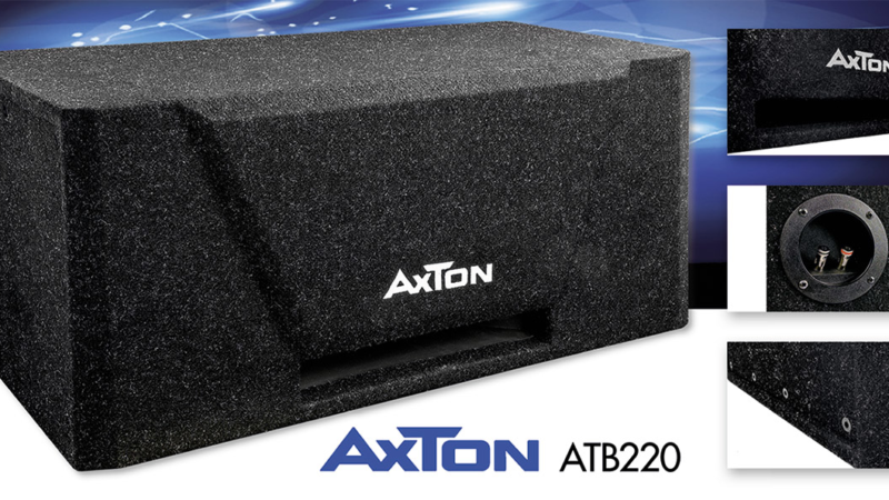 Bass Power in the Trunk – AXTON’s New Subwoofer ATB220