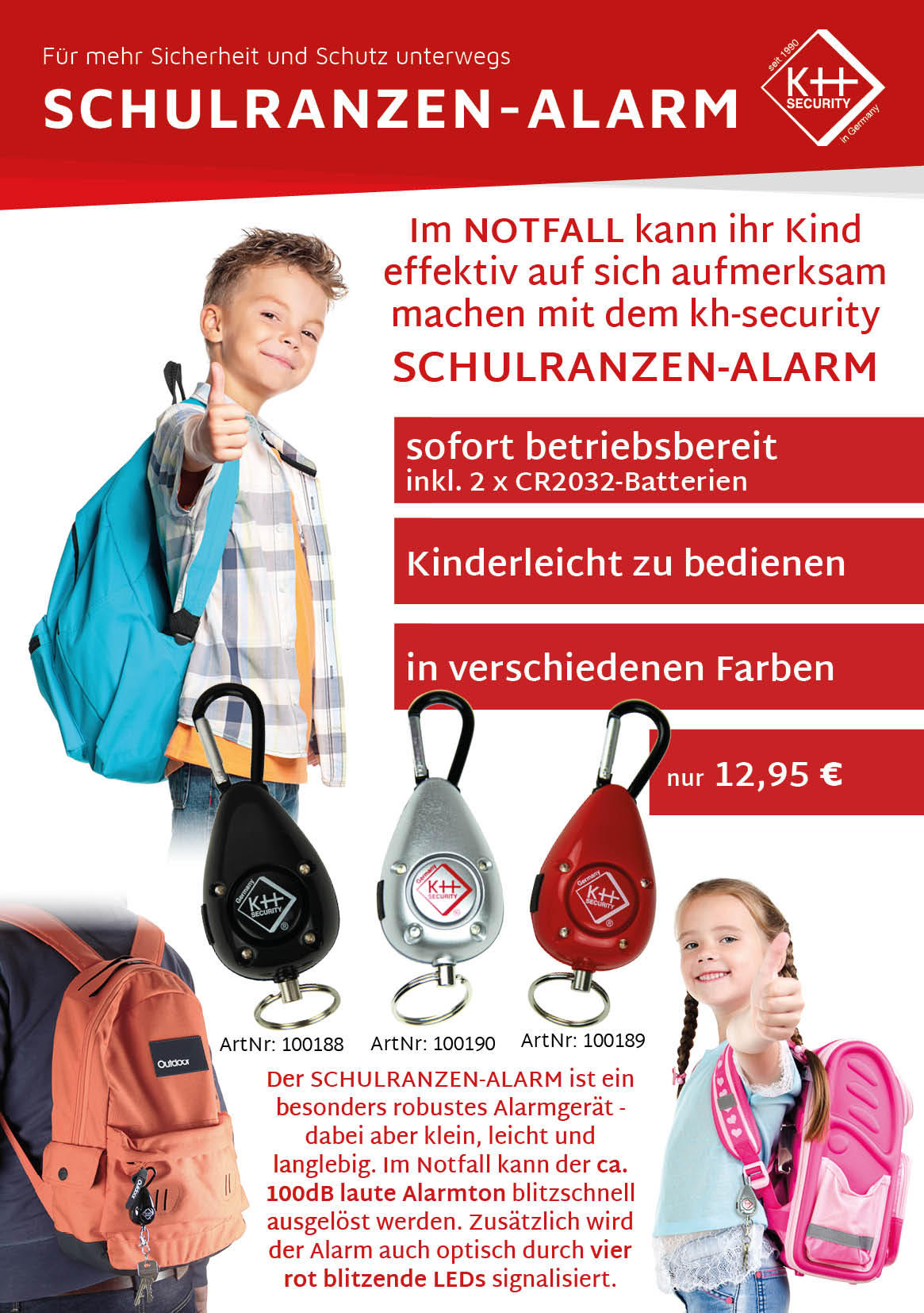 Die Schule geht (bald) wieder los – Sicherheit geht vor!