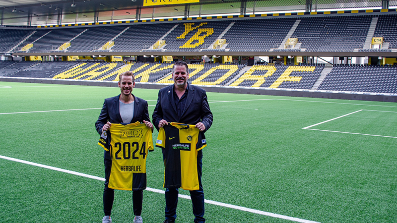Herbalife Nutrition baut Partnerschaft mit dem BSC Young Boys weiter aus