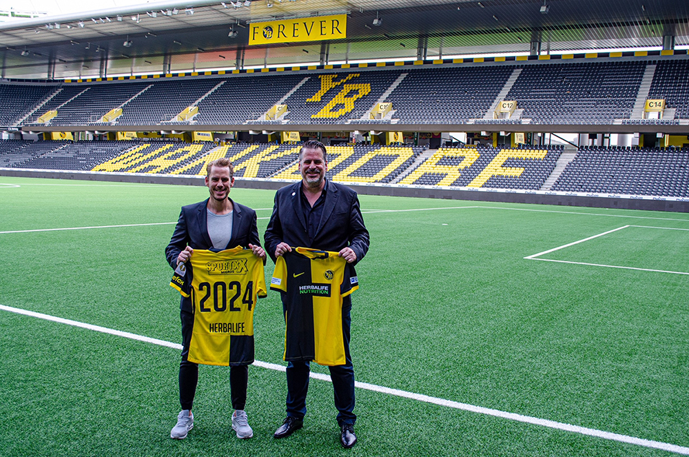 Herbalife Nutrition baut Partnerschaft mit dem BSC Young Boys weiter aus