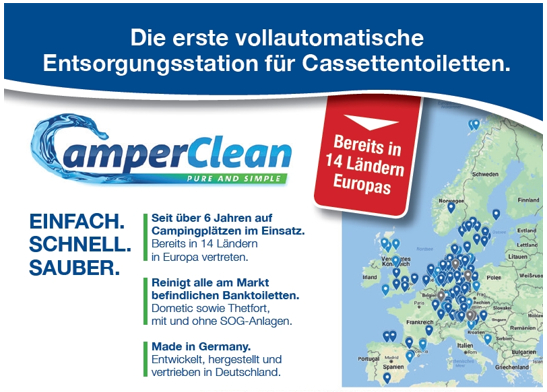 Besuchen Sie CamperClean auf der Messe „Caravan Salon“