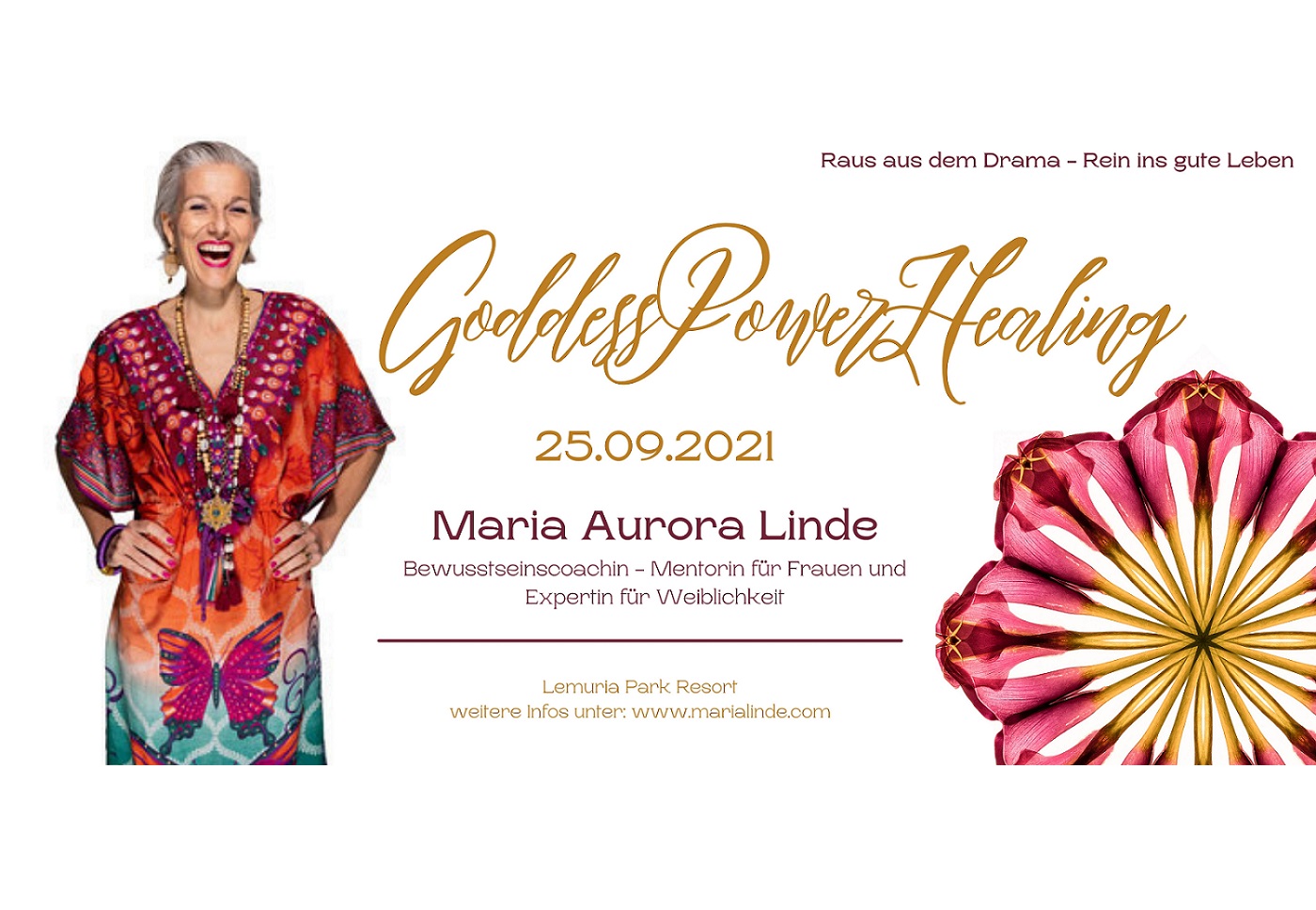 Erwecke die Göttin in dir beim GoddessPowerHealing Celebration Event!