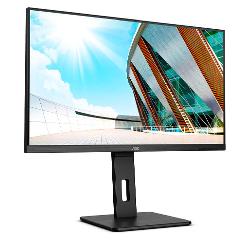 AOC präsentiert vier neue Displays mit QHD, 4K und USB-C