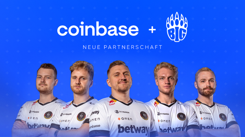 Coinbase und BIG geben Partnerschaft bekannt