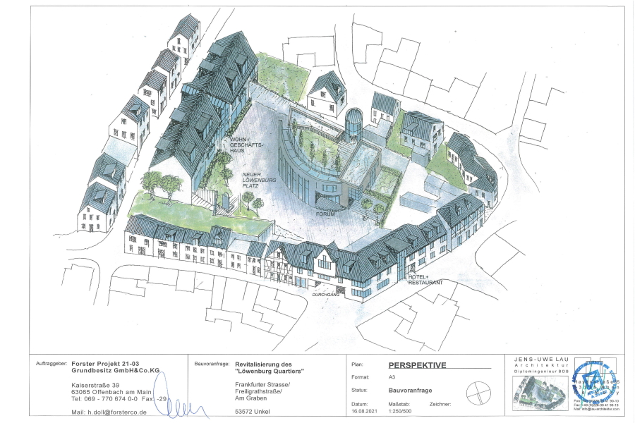 „Löwenburg Quartier – neue Mitte Unkel“ besser eine rheinische Lösung als eine zukunftsorientierte!