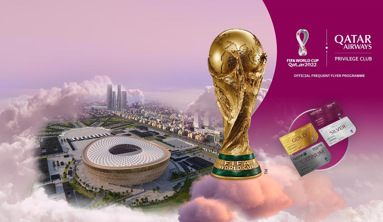 Qatar Airways legt exklusive Reisepakete zur FIFA Fußball-Weltmeisterschaft Qatar 2022™ für Privilege Club-Mitglieder auf