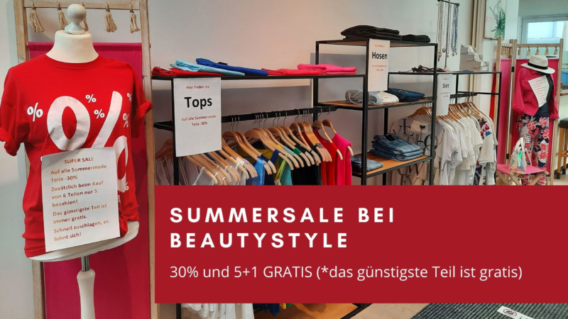 30% Rabatt beim beautystyle SALE