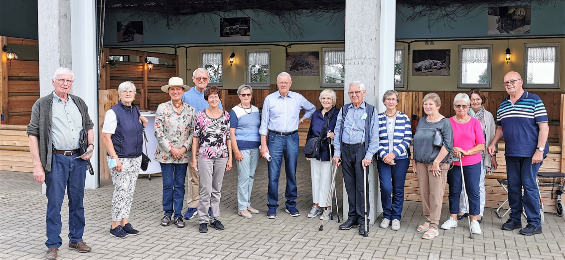 Viehvermarkter auf dem Tierschutzhof