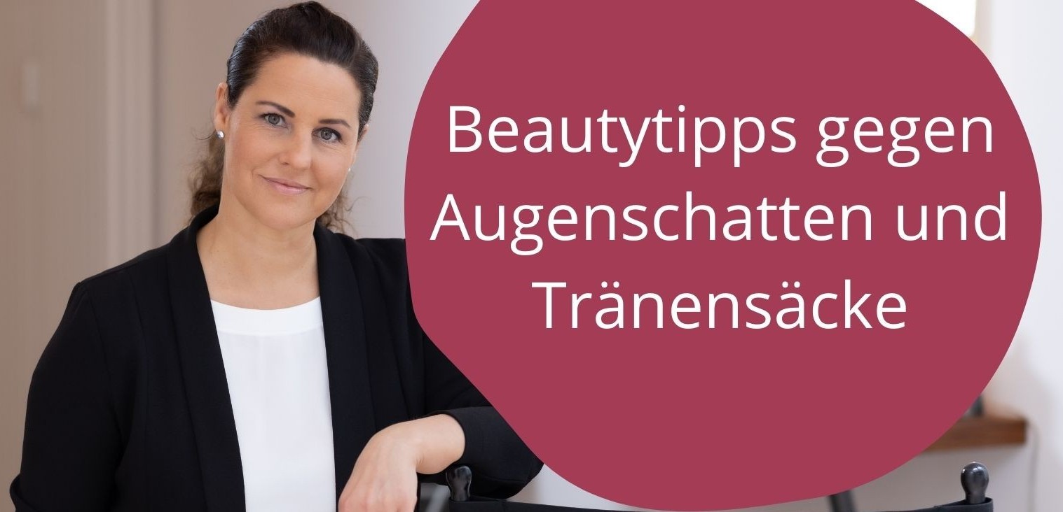 Augenschatten, Augenringe und Tränensäcke loswerden