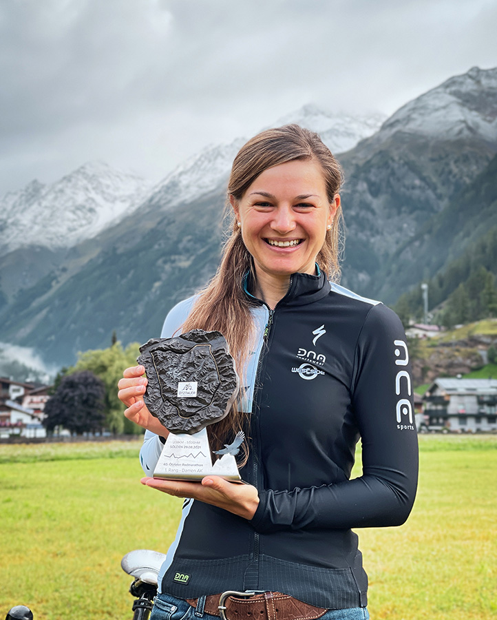 Ötztaler Radmarathon – Veronika Weiß überrascht sich selbst mit Platz 2