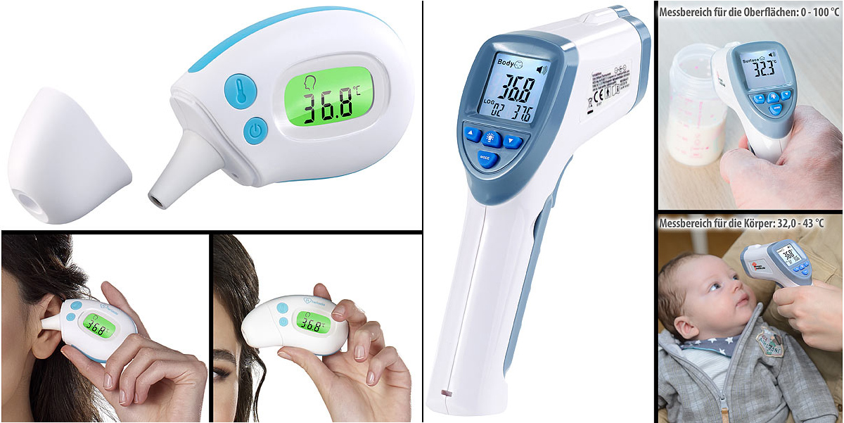 newgen medicals Fieberthermometer IRT-50.mini & IRT-60