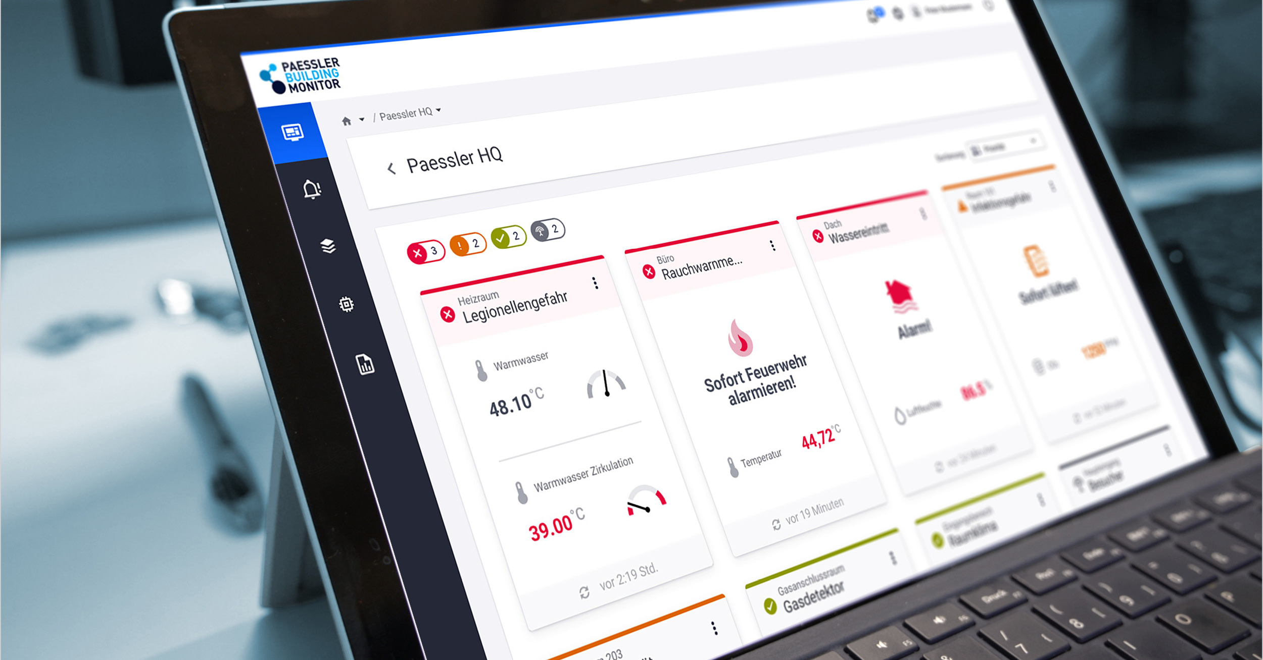 Paessler Building Monitor erleichtert den Schritt zum digitalen Gebäudemanagement