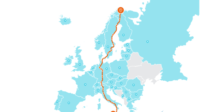 Ladenetzwerk von NewMotion überschreitet 250.000 Ladepunkte – damit ist der längste Roadtrip durch Europa möglich