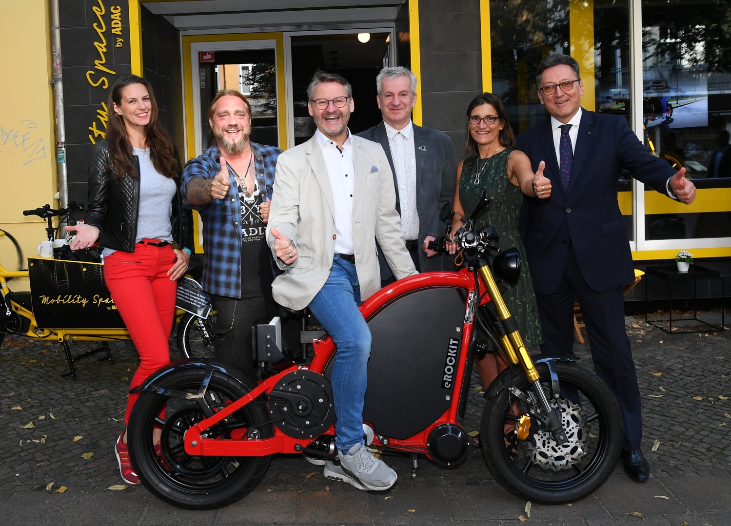 Das Zweirad der Zukunft: eROCKIT meets Mobility Space by ADAC