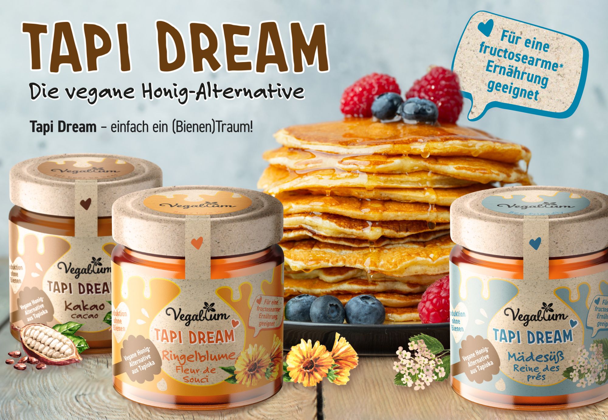 Vegablum KG kündigt neue Tapi Dream Produkte an