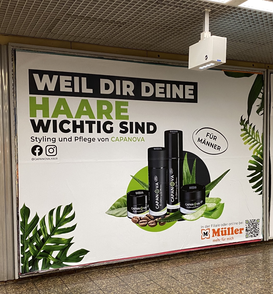 CAPANOVA GmbH: Heute startet die deutschlandweite Plakatkampagne für Müller Drogerie