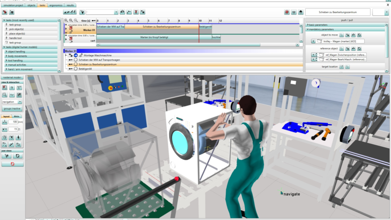 3D Human Simulation für alle CAD Formate