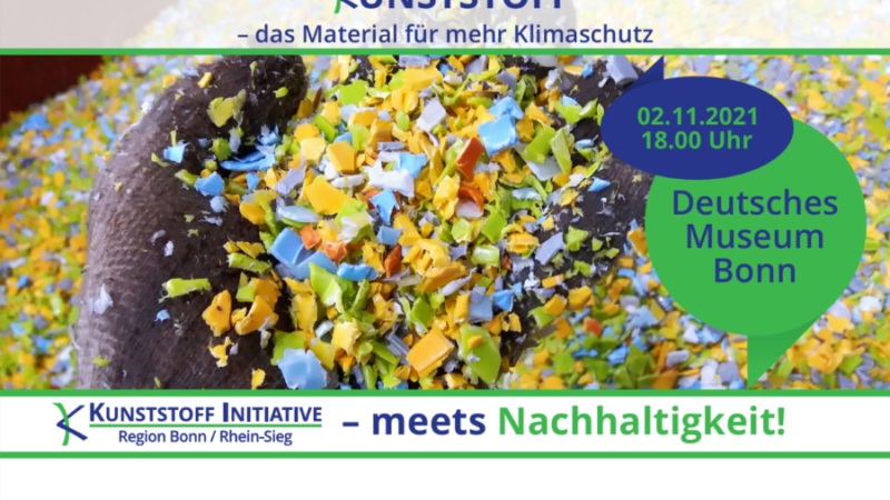 Kunststoff für mehr Klimaschutz – Kunststoff meets Nachhaltigkeit im Deutschen Museum Bonn