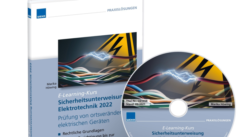 Jährliche Sicherheitsunterweisung für Elektrofachkräfte