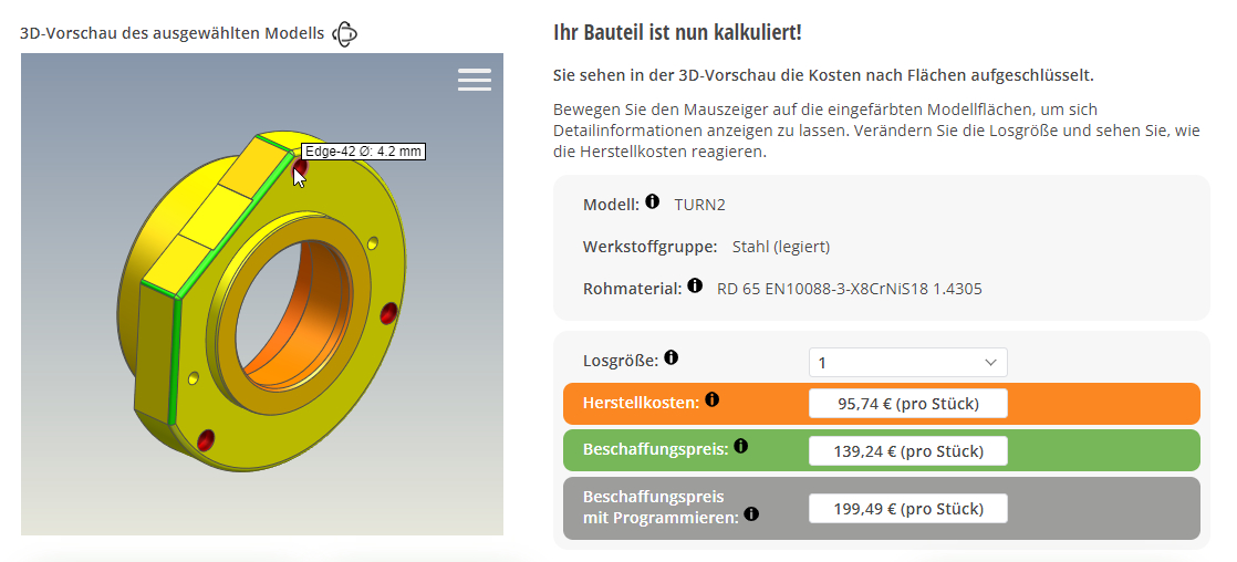 Zur FMB: Online-Kalkulation für Metallbearbeitung