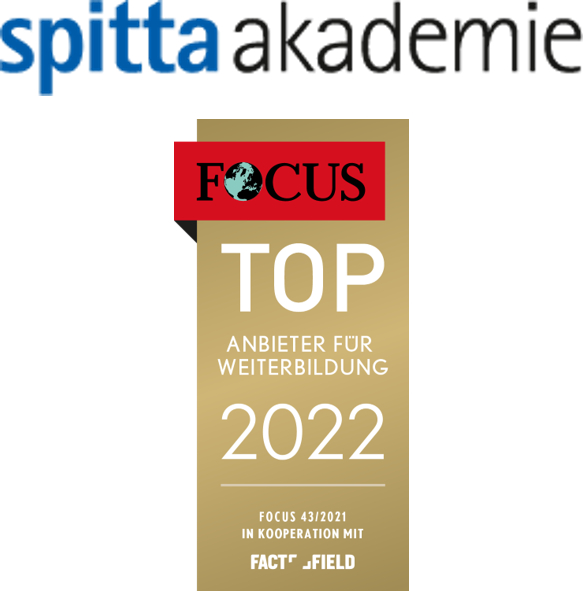 Erneut ausgezeichnet: Spitta Akademie ist Top-Anbieter für Weiterbildung 2022