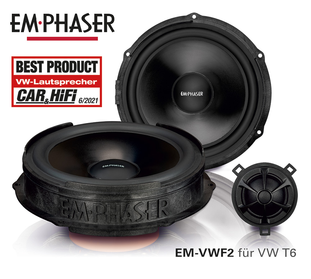 Best Product for the VW T6: EMPHASER“s Speaker EM-VWF2