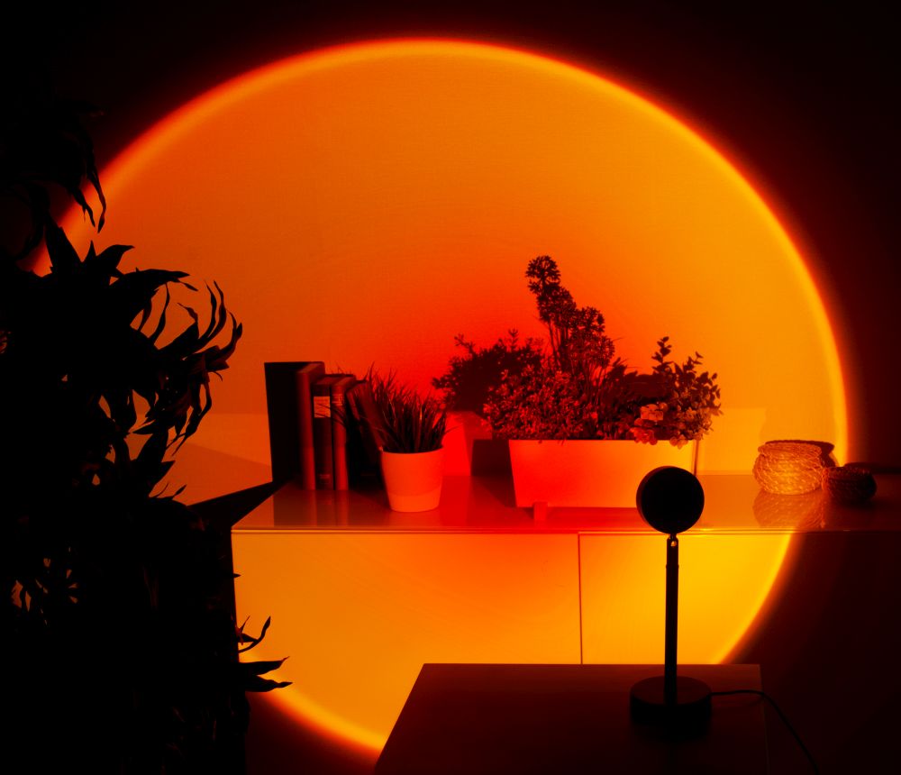 Lunartec Sonnenuntergangs-LED-Projektionslicht