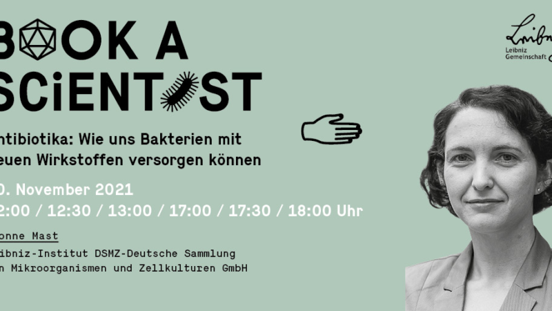 Speed Dating mit Wissenschaftlerinnen des Leibniz-Instituts DSMZ in Braunschweig