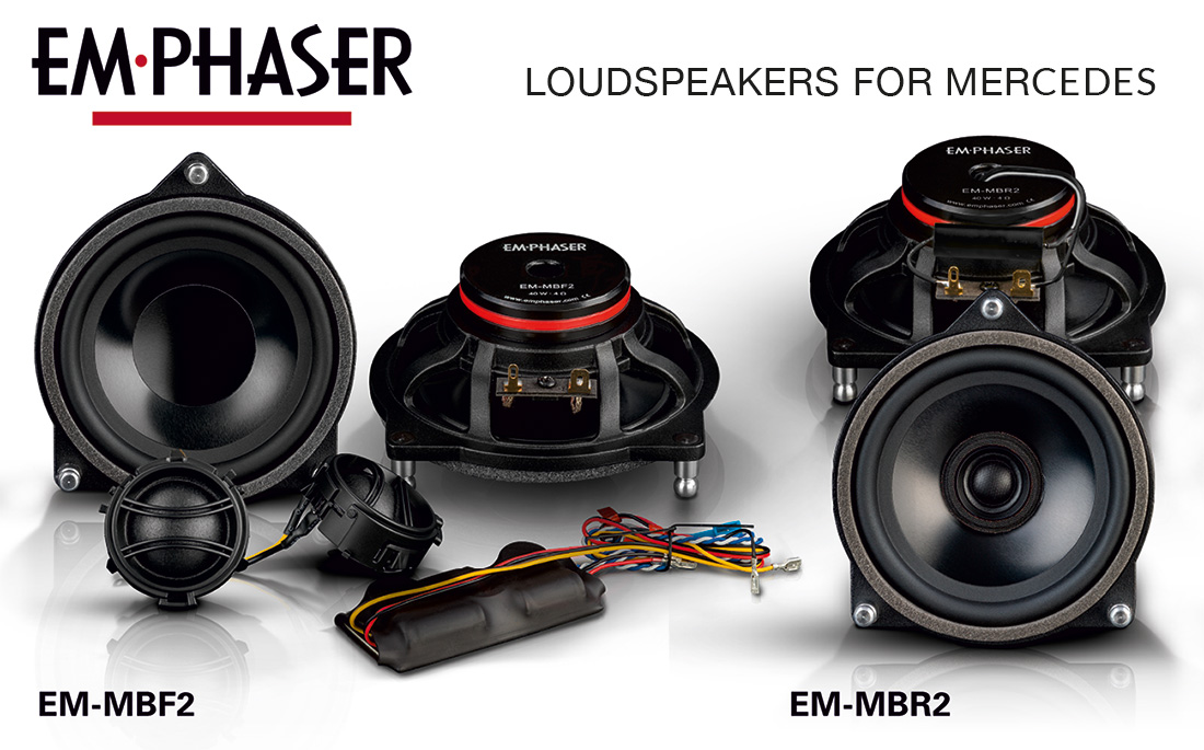 Sound for Audiophiles: EMPHASER Speakers for Mercedes