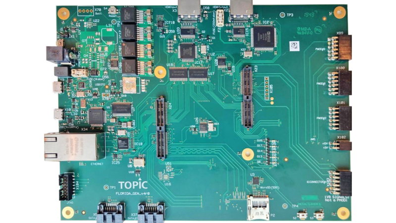 Florida-Gen Baseboard vereinfacht Projektstart für Xilinx Zynq SoMs